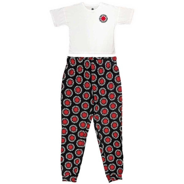 Red Hot Chilli Peppers Dam/Dam Classic Asterisk Pyjamas Se Black/White/Red M