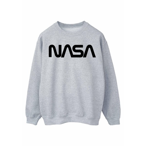 NASA Herr Modern Logo Sweatshirt S Sports Grey Sports Grey S