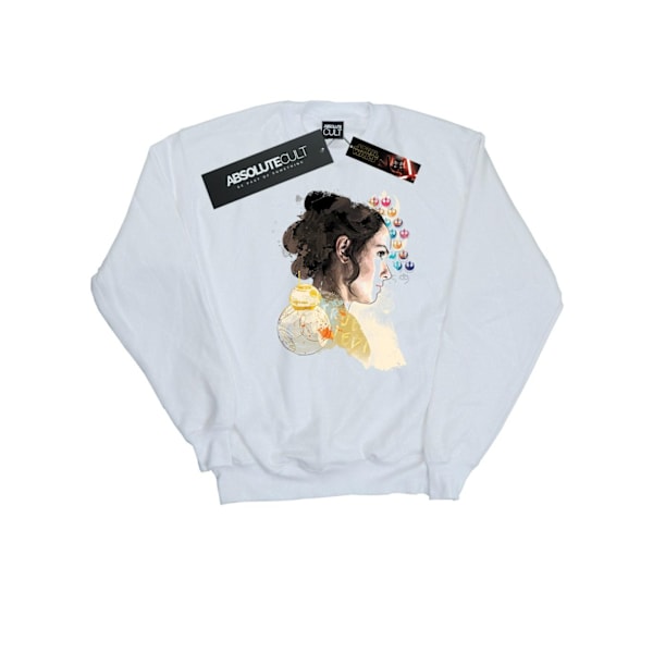 Star Wars: The Rise of Skywalker Herr Rey Collage Sweatshirt XX White XXL