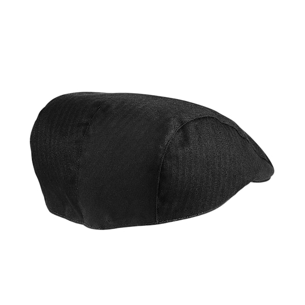 Beechfield Unisex Vuxen Vintage Platt Kep S-M Svart Black S-M