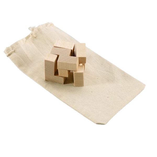 MidOcean Trikesnats Träpussel One Size Trä Wood One Size