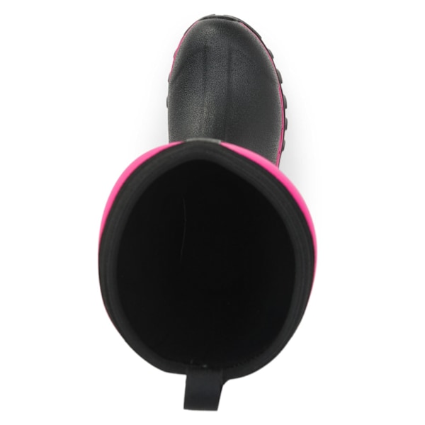 Muck Boots Dam/Dam Arctic Sport Tall Pill On Wellie Boots Black/Pink 6 UK