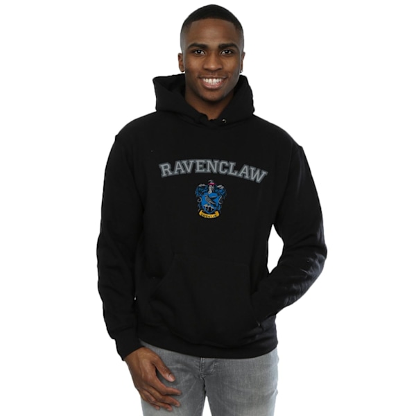 Harry Potter Herr Ravenclaw Crest Hoodie M Svart Black M