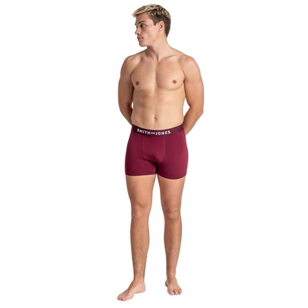 Smith & Jones Graylen Boxerkalsonger för män (5-pack) S Multicolo Multicoloured S