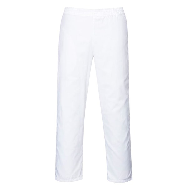 Portwest Herr Twill Bagarbyxor 4XL R Vit White 4XL R