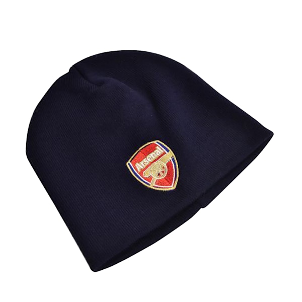 Arsenal Core Unisex Stickad Mössa One Size Marinblå Navy Blue One Size