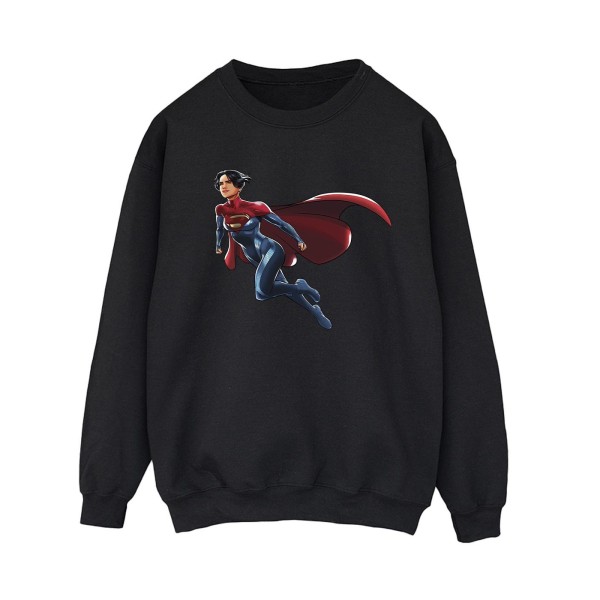 DC Comics Dam/Dam The Flash Supergirl Sweatshirt L Svart Black L