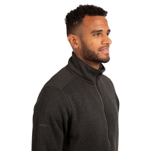 Trespass Rundel Marl Fleecejacka XS Mörkgrå Dark Grey XS