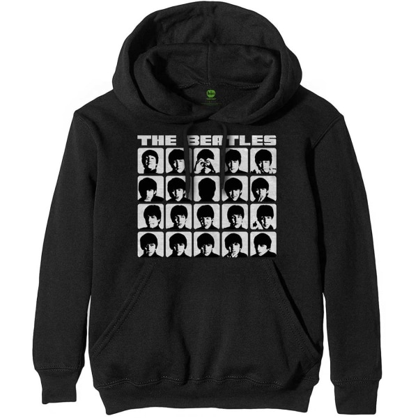 The Beatles Unisex Adult Hard Day's Night Faces Pullover Hoodie Black XL