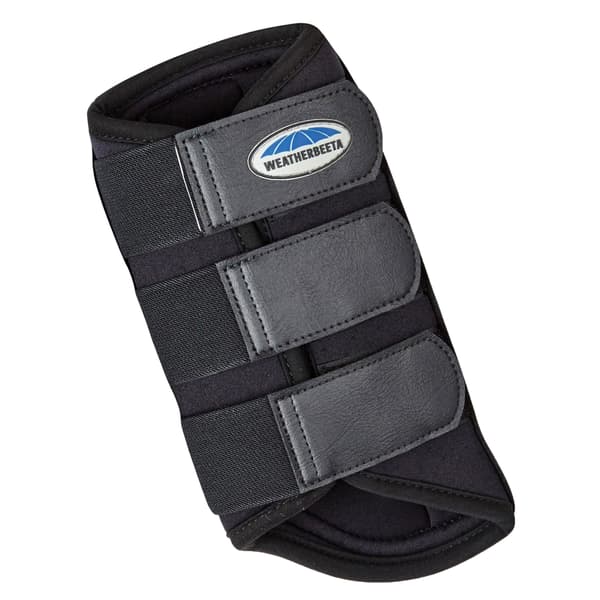 Weatherbeeta Single Lock Brushing Boots Pony Svart Black Pony