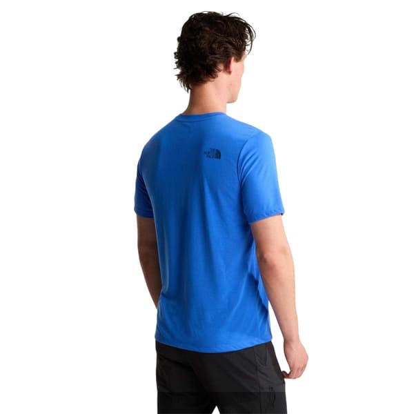The North Face Herr Foundation Logo Polyester T-shirt XL Blå Blue XL