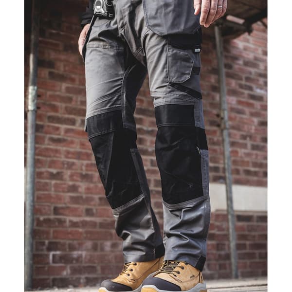 Scruffs Herr Trade Arbetsbyxor 28R Grafit Graphite 28R