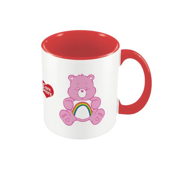 Care Bears Håll Lugnet Och Le Inre Två-Tonad Cheer Bear Mugg På White/Red/Pink One Size