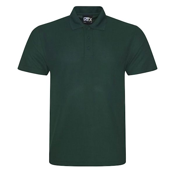 PRO RTX Mens Pro Pique Polo Shirt S Bottle Bottle S