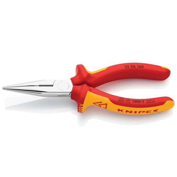 Knipex Vde Spetstång med sidavbitare (radio) 160mm En Storlek Multi Colour One Size