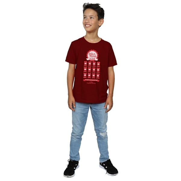 National Lampoon's Julklapp Pojkar Jelly Club T-shirt 7 Burgundy 7-8 Years