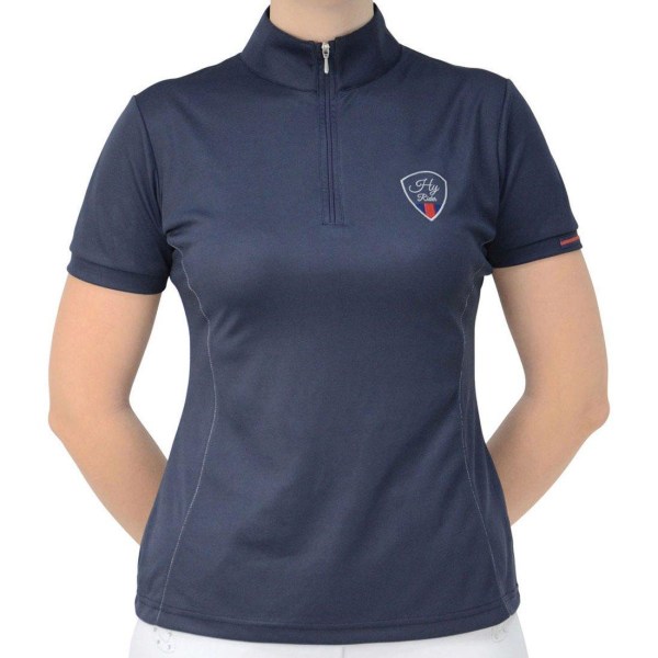 HyRIDER Dam/Dam Signature Sports Shirt XL Marinblå/Röd Marine Blue/Red XL