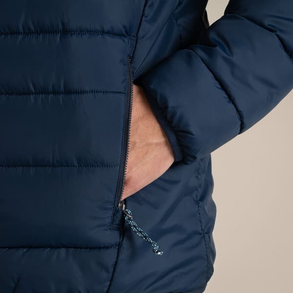 Craghoppers Herr Compresslite IX Hooded Padded Jacket M Blå Na Blue Navy M
