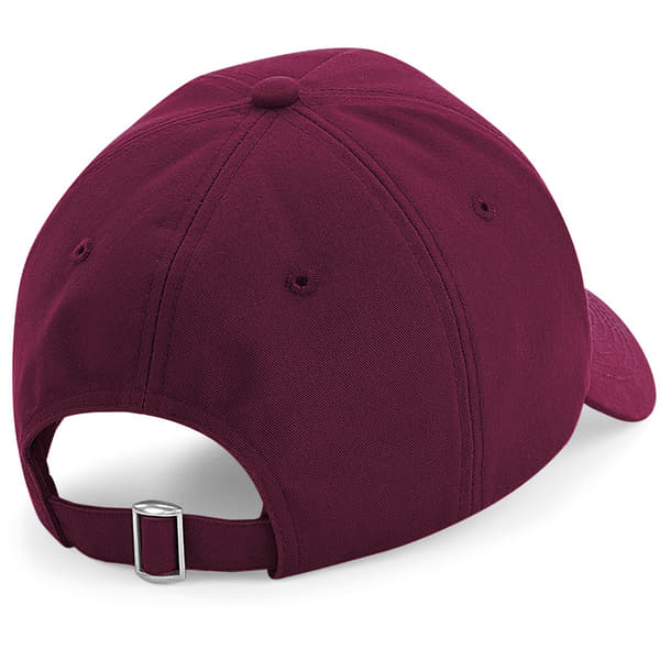 Beechfield Authentic 5 Panel Keps One Size Burgundy Burgundy One Size
