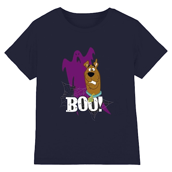 Scooby Doo Herr Boo Spöke Bomulls T-Shirt 5XL Marinblå Navy Blue 5XL