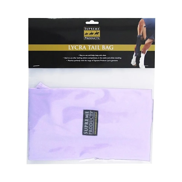 Supreme Products Lycra Hästsvansväska One Size Lila Lilac One Size