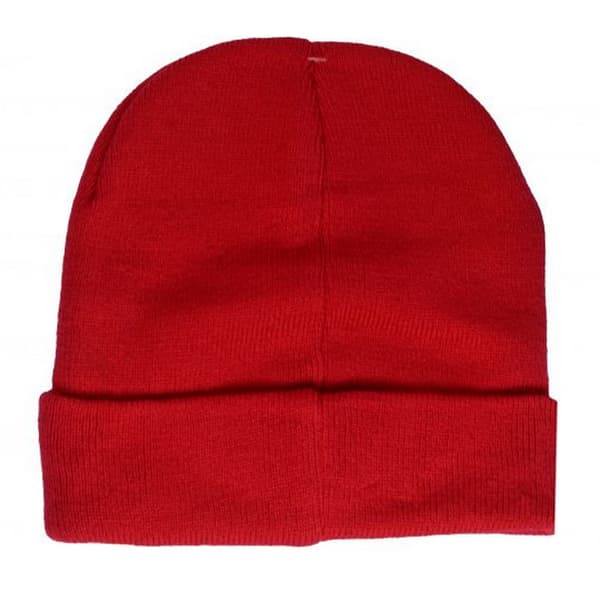 England Lionesses Unisex Vuxen Stickad Uppvikt Mudd Mössa Red/Red One Size, One Size