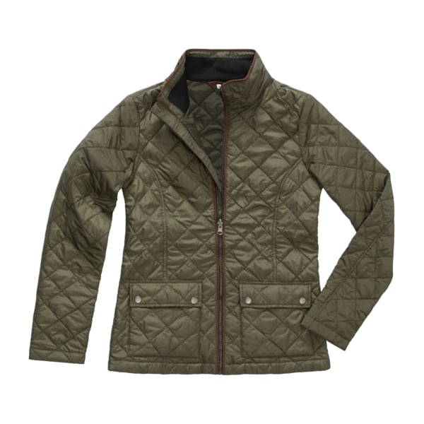 Stedman Dam/Dam Active Quilted Jacket S Military Green Military Green S