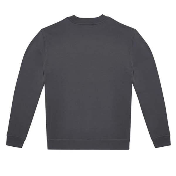 B&C Unisex Vuxen ID.222 Sweatshirt med Rund Hals L Mörkgrå Dark Grey L