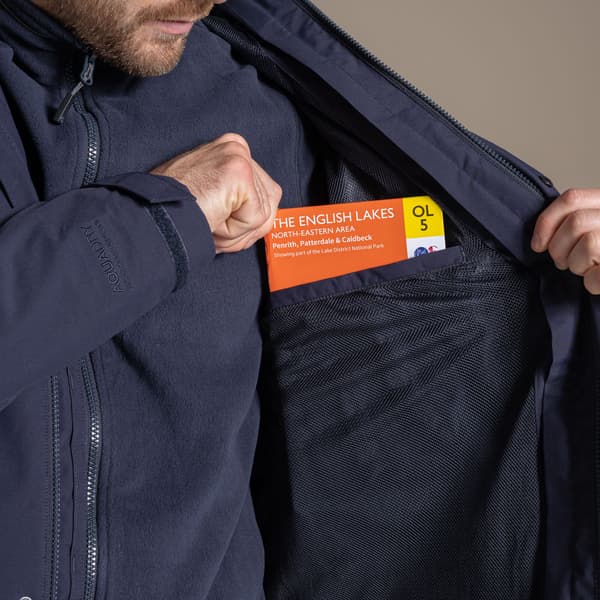 Craghoppers Herr 3-i-1 Vattentät Jacka M Mörkblå Dark Navy M