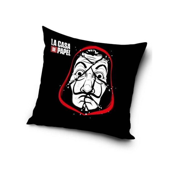 Money Heist La Casa De Papel Fylld Kudde One Size Svart/Röd/ Black/Red/White One Size