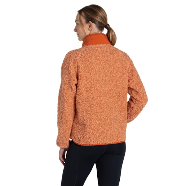 Craghoppers Toro Halvzip Fleece Topp för Kvinnor/Dam 16 UK Lera Clay 16 UK