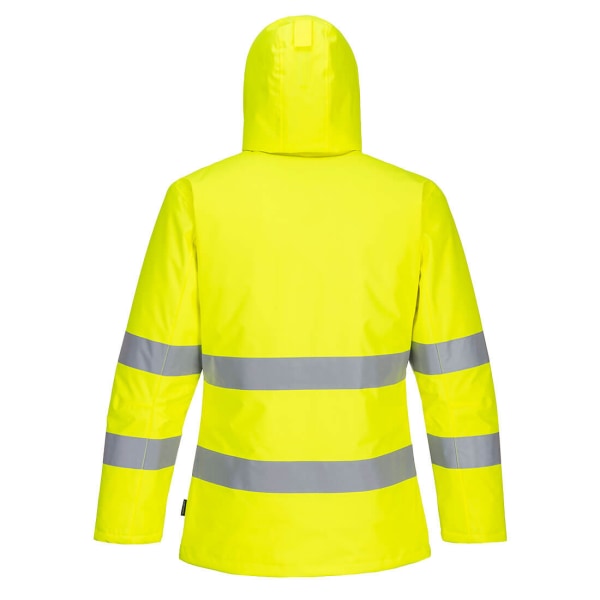 Portwest Mens PW2 High-Vis Vinterjacka 3XL Gul/Svart Yellow/Black 3XL