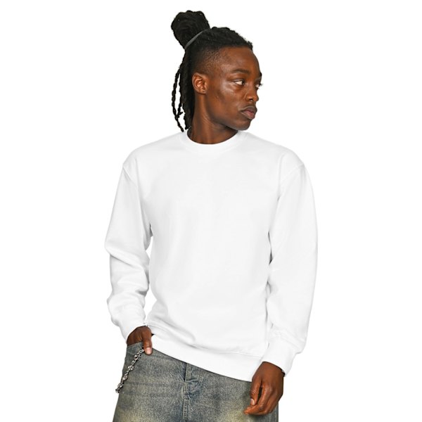 Casual Classics Herr Core Kammad Bomull Regular Sweatshirt XXL White XXL
