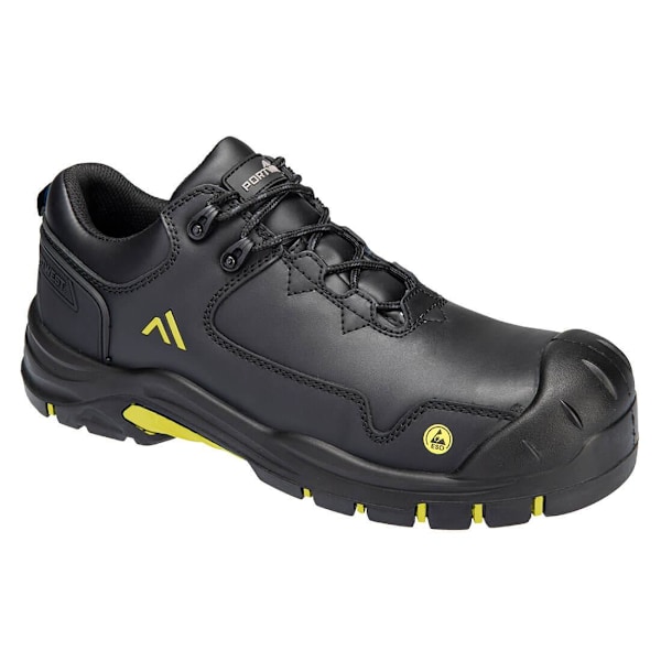 Portwest Unisex Vuxen S3S ESD HRO SR SC FO Action Läder Låg S Black 4 UK