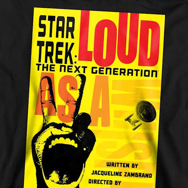 Star Trek Unisex Vuxen The Next Generation Säsong 2 Avsnitt 5 S Black L