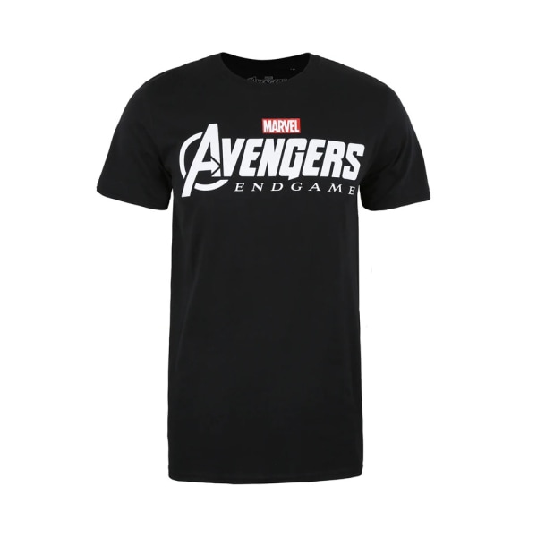 Avengers Endgame Logo T-shirt för män M Svart Black M