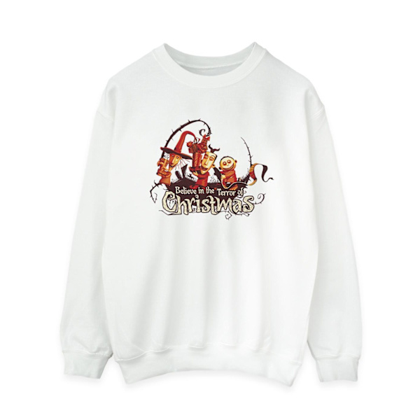 Disney Dam/Damer The Nightmare Before Christmas Jul T-shirt White S