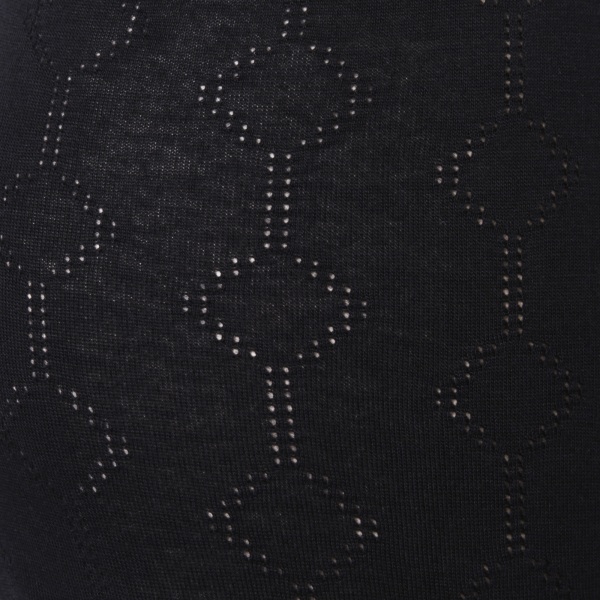 THERMAL Långärmad T-shirt för dam/dam termounderkläder (Visc Black Chest 42-44inch (GB 18-20)