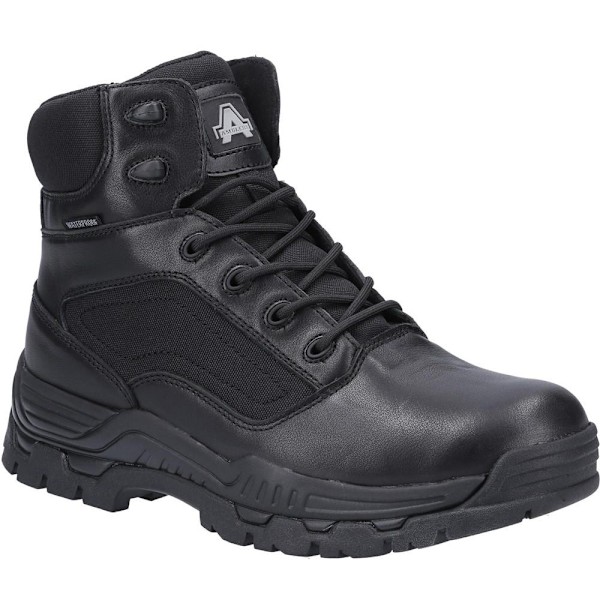 Amblers Mens Mission Läder Säkerhetskängor 8 UK Svart Black 8 UK