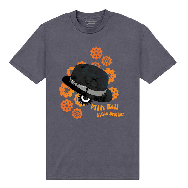 A Clockwork Orange Unisex Adult Viddy Well T-Shirt S Charcoal Charcoal S