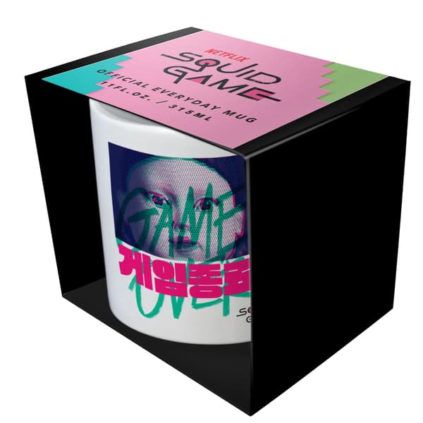 Squid Game 2 Game Over Mugg One Size Vit/Grön/Rosa White/Green/Pink One Size