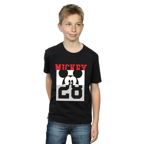 Disney Boys Musse Pigg Notorious Split T-Shirt 9-11 år Bla Black 9-11 Years