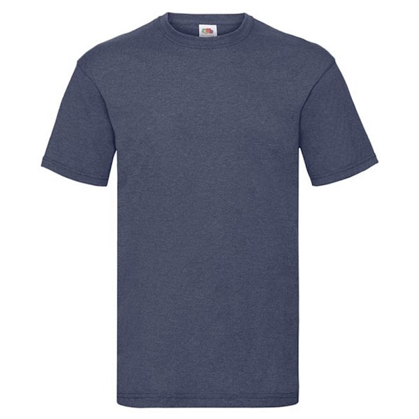 Fruit of the Loom Herr Valueweight Heather T-Shirt 3XL Vintage Vintage Navy 3XL