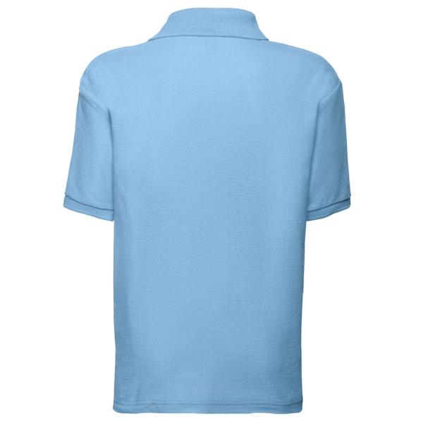 Fruit of the Loom Barn/Barn 65/35 Enfärgad Pique Poloskjorta 7 Sky Blue 7-8 Years
