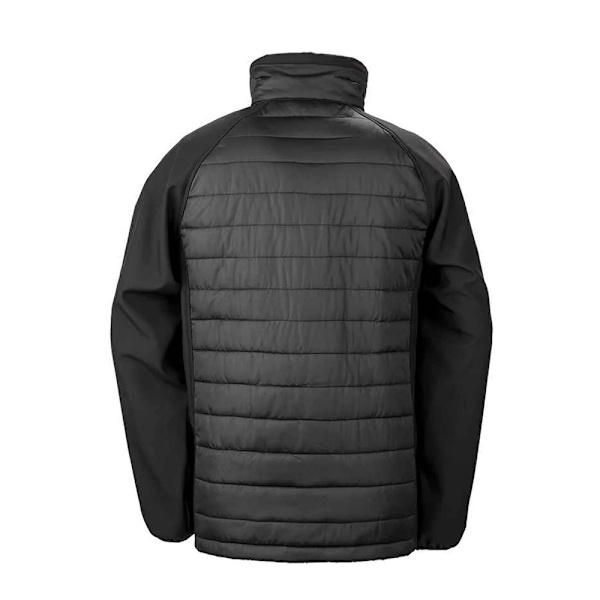Result Dam/Kvinnor Kompass Softshell Jacka S Svart/Orange Black/Orange S