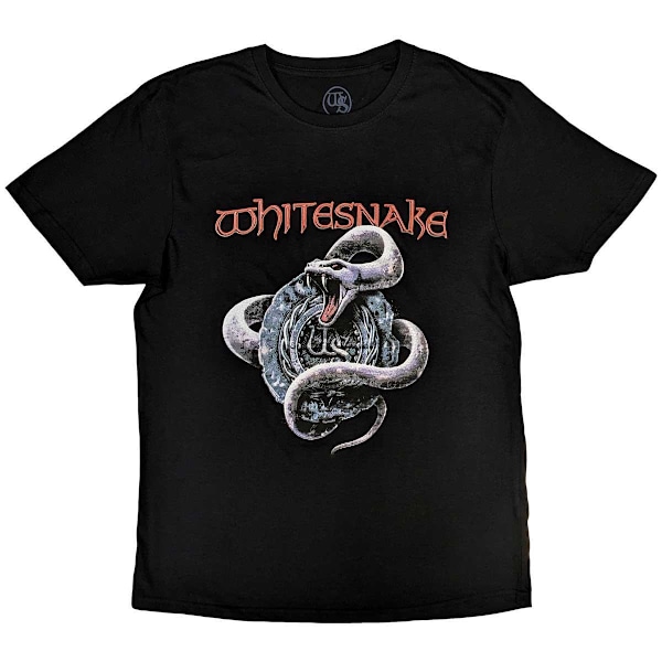 Whitesnake Unisex Vuxen Orm Bomull T-shirt XXL Svart Black XXL