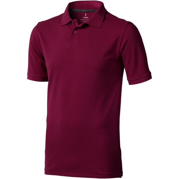 Elevate Calgary Kortärmad Polo (2-pack) L Burgundy Burgundy L