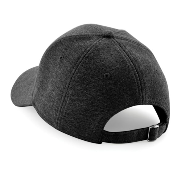 Beechfield Unisex Jersey Athleisure Baseball Cap One Size Heath Heather Graphite One Size