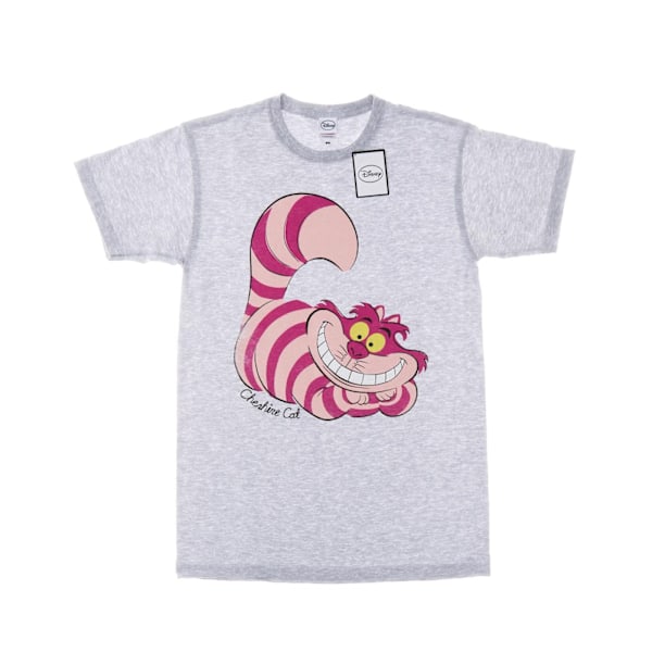 Alice i Underlandet Cheshire Cat Bomull T-shirt L Heather Heather Grey L