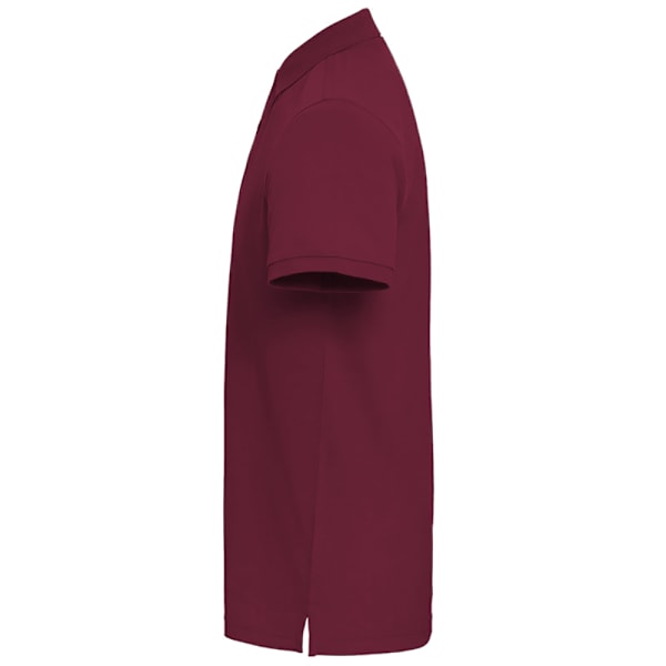 Asquith & Fox Herr Short Sleeve Performance Blend Polo Shirt L Burgundy L